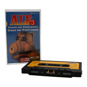 Alf Hörspielkassette Folge 3 - Parasit mit Puderquaste ganz im Vertrauen